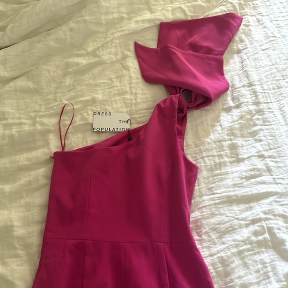 Dress the population midi dressb - Picture 3 of 6